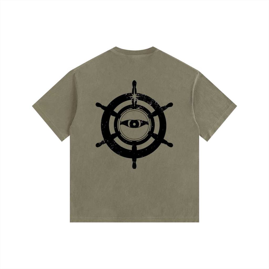 Vintage Washed Oversized Cotton T-Shirt