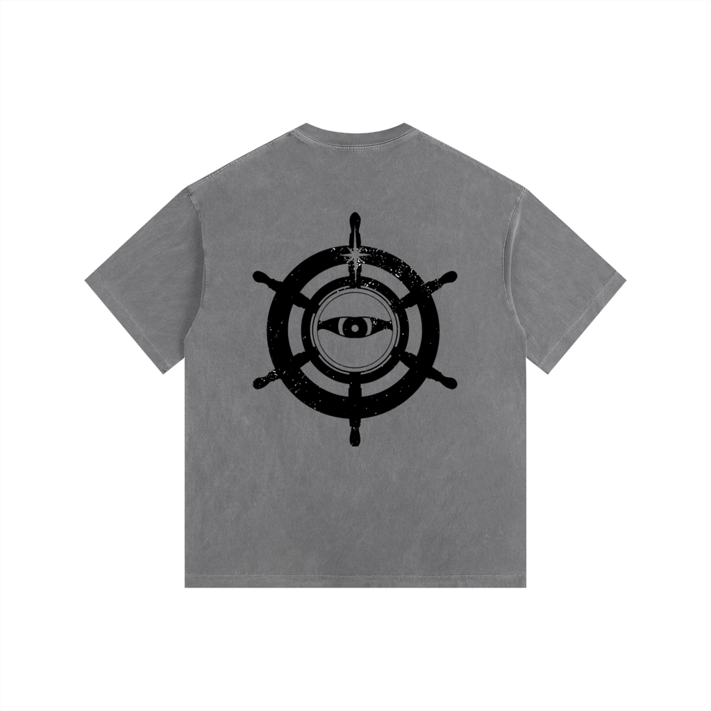 Vintage Washed Oversized Cotton T-Shirt