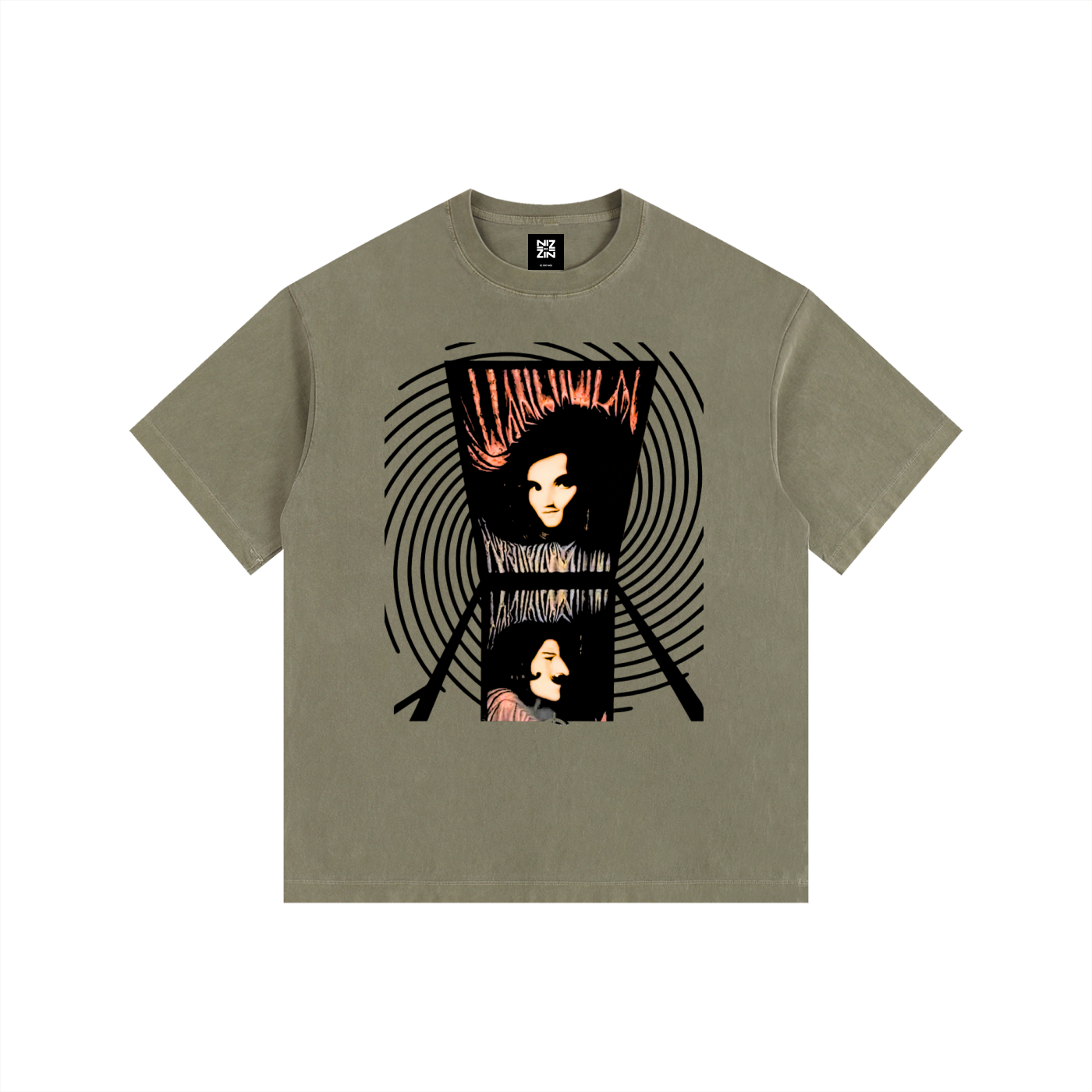 Vintage Washed Oversized Cotton T-Shirt