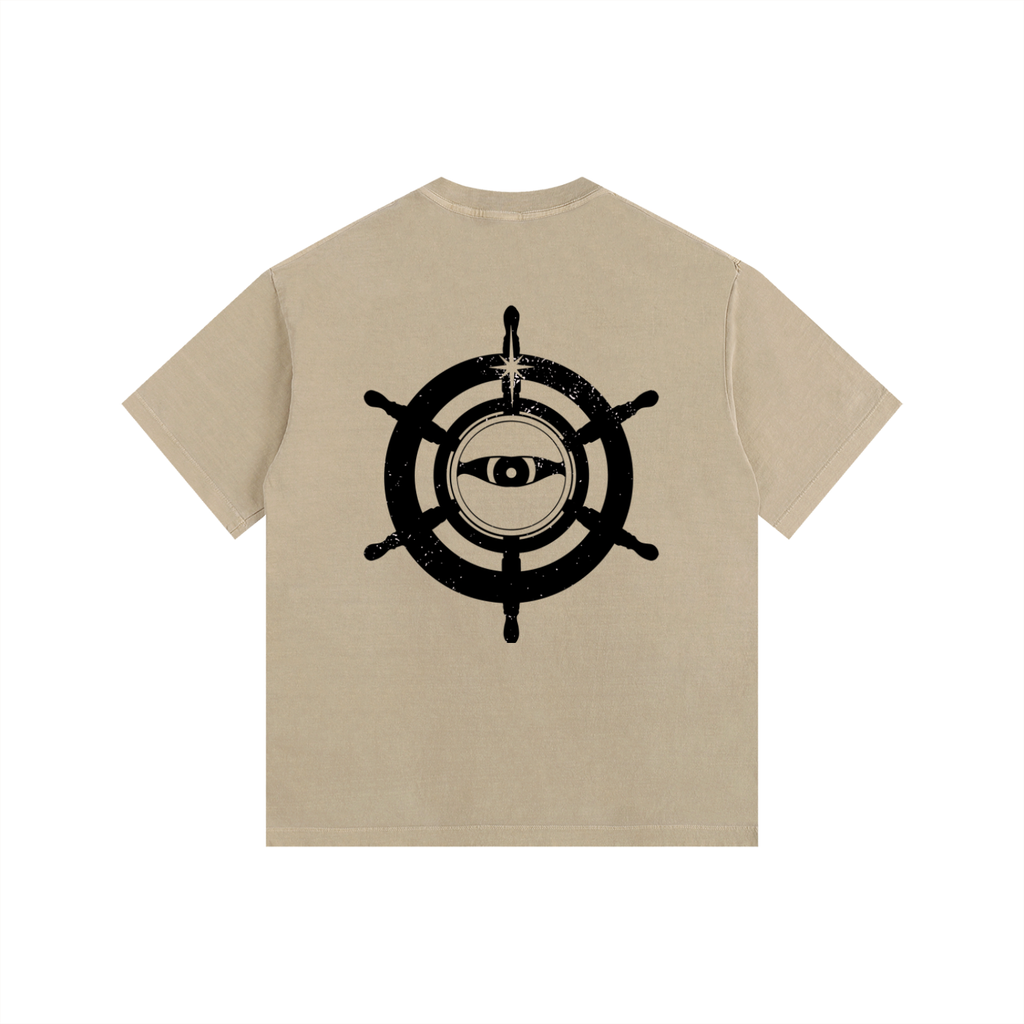 Vintage Washed Oversized Cotton T-Shirt