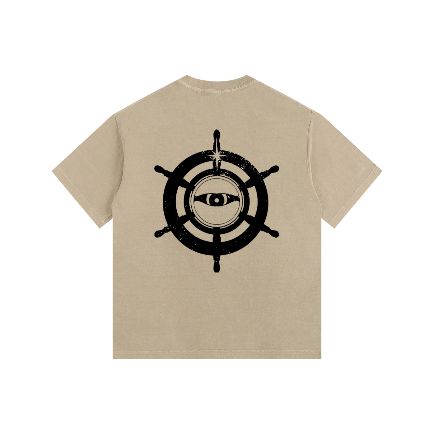 Vintage Washed Oversized Cotton T-Shirt