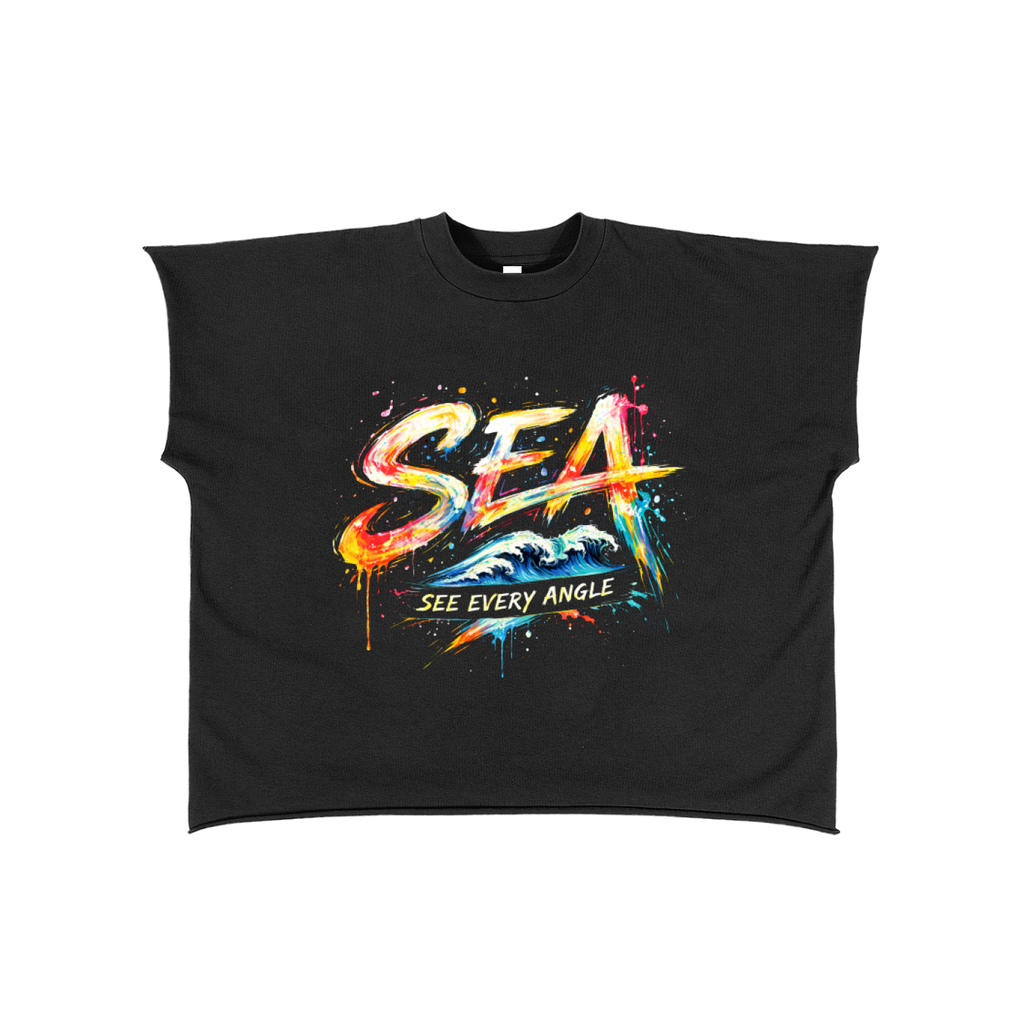 NIZ SEA Boxy Non-Shrink T-Shirt